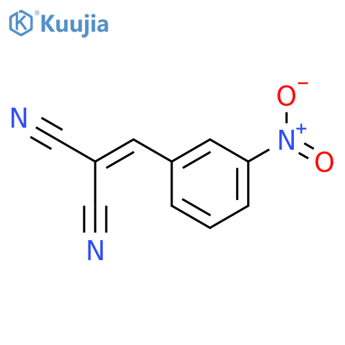 (3-nitrobenzylidene)propanedinitrile structure