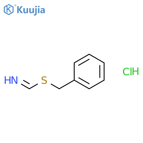 thioformimidic acid benzyl ester, hydrochloride structure