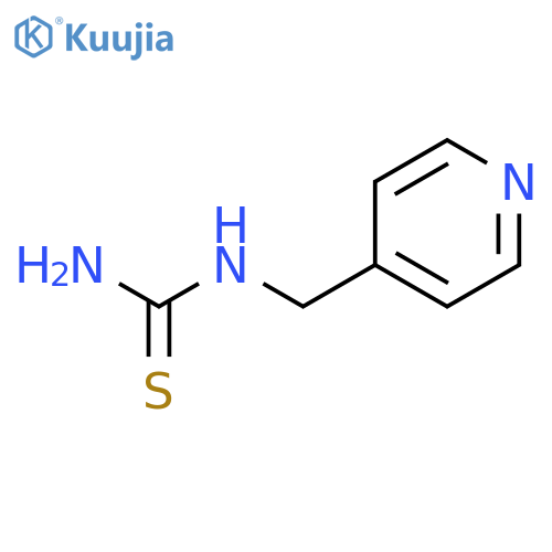 N-(4-pyridinylmethyl)-Thiourea structure