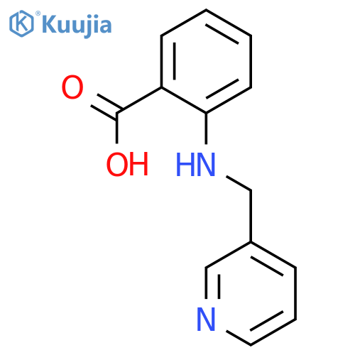 2-(Pyridin-3-ylmethyl)aminobenzoic Acid structure