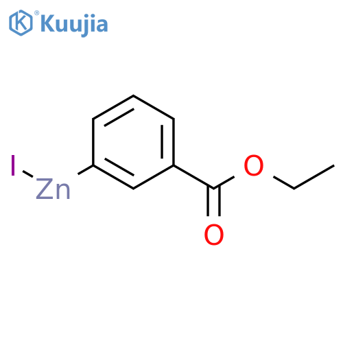 Zinc,[3-(ethoxycarbonyl)phenyl]iodo- structure