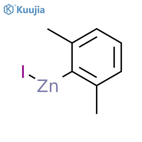 Zinc,(2,6-dimethylphenyl)iodo- structure