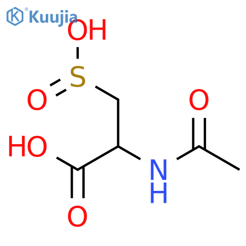 N-\u200bAcetyl-\u200b3-\u200bsulfino-L-\u200balanine structure