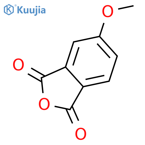 5-methoxy-1,3-dihydro-2-benzofuran-1,3-dione structure