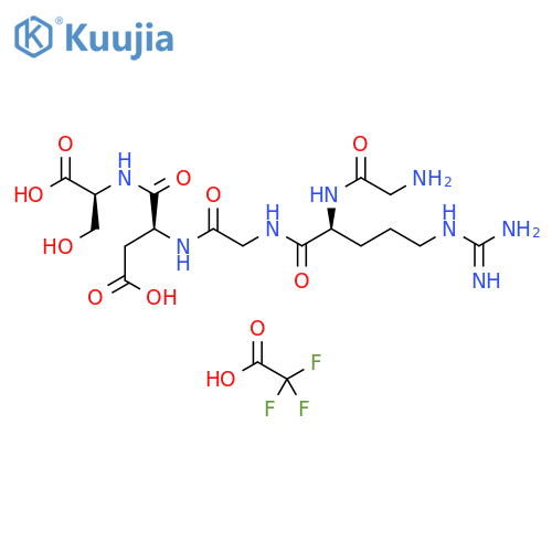 Gly-Arg-Gly-Asp-Ser trifluoroacetate structure