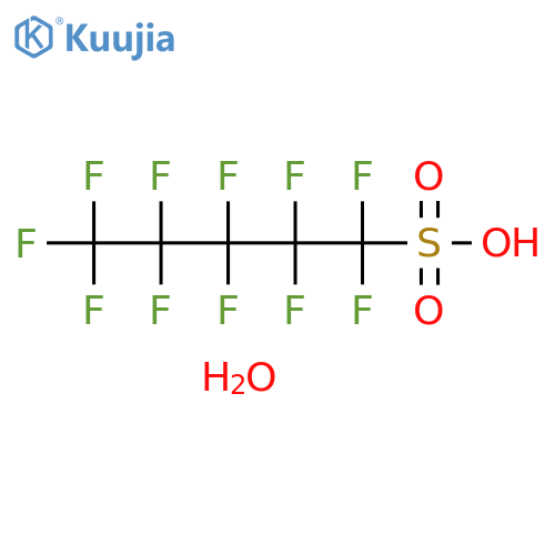 1-Pentanesulfonic acid, 1,1,2,2,3,3,4,4,5,5,5-undecafluoro-, hydrate (1:1) structure