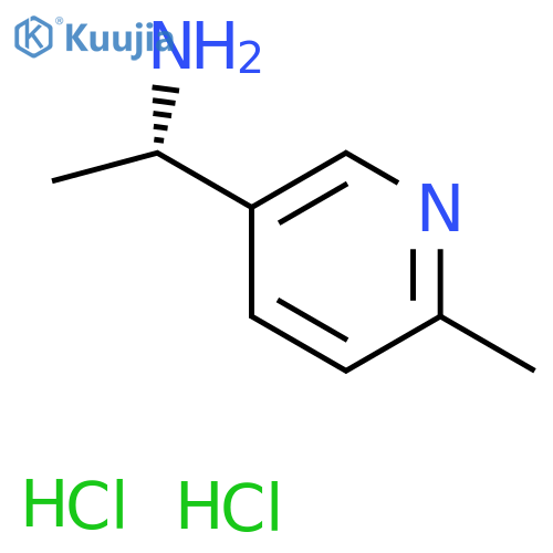 (S)-1-(6-Methylpyridin-3-yl)ethan-1-amine dihydrochloride structure