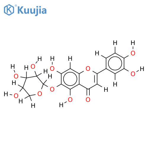 3',4',5,6,7-Pentahydroxy-flavon-6beta-D-xylosid structure