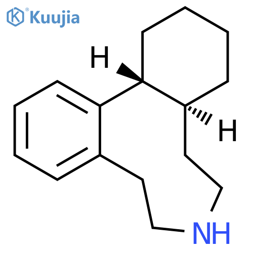 1H-Dibenz[d,f]azonine, 2,3,4,4a,5,6,7,8,9,13b-decahydro-, (4aS,13bR)- (9CI) structure