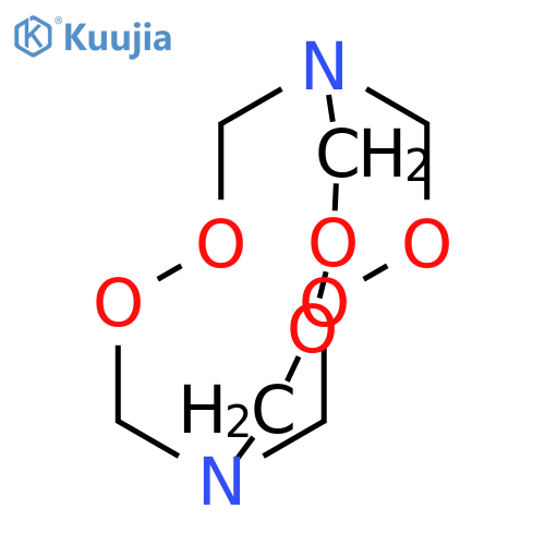 3,4,8,9,12,13-Hexaoxa-1,6-diazabicyclo[4.4.4]tetradecane structure