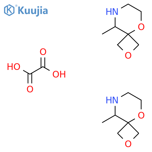 9-Methyl-2,5-dioxa-8-azaspiro[3.5]nonane hemi(oxalic acid) structure