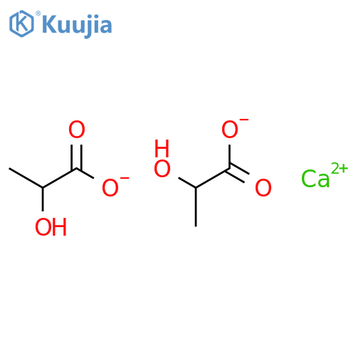 calcium (S)-2-hydroxypropionate structure