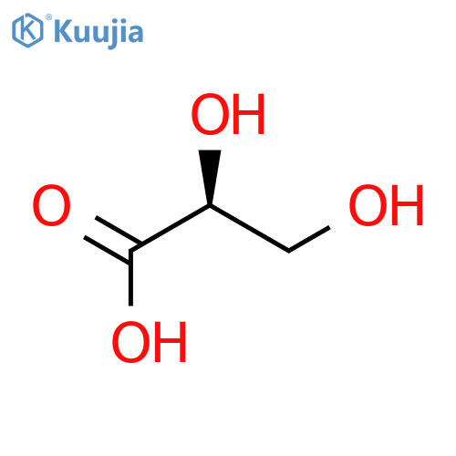 L-Glyceric acid structure