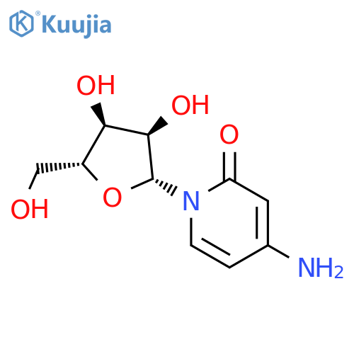 2(1H)-Pyridinone,4-amino-1-b-D-ribofuranosyl- structure