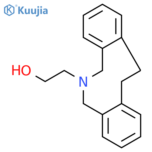 6H-Dibenz[c,g]azonine-6-ethanol,5,7,12,13-tetrahydro- structure