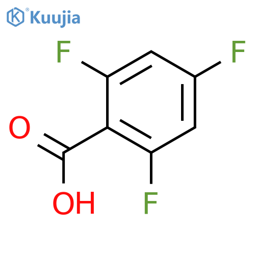 2,4,6-Trifluorobenzoic acid structure