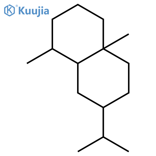 1.4a-dimethyl-7-isopropyl-decalin of uncertain configuration structure
