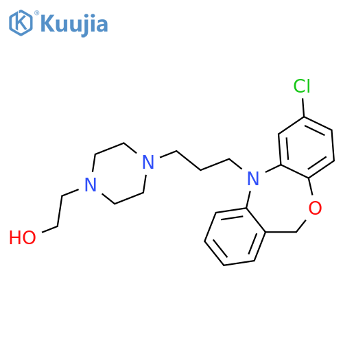 1-Piperazineethanol,4-[3-(7-chlorodibenz[b,e][1,4]oxazepin-5(11H)-yl)propyl]- structure