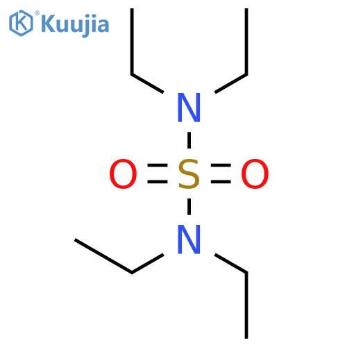 Sulfamide,N,N,N',N'-tetraethyl- structure