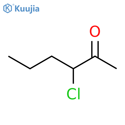 3-chlorohexan-2-one structure