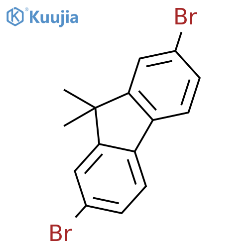 2,7-Dibromo-9,9-dimethylfluorene structure