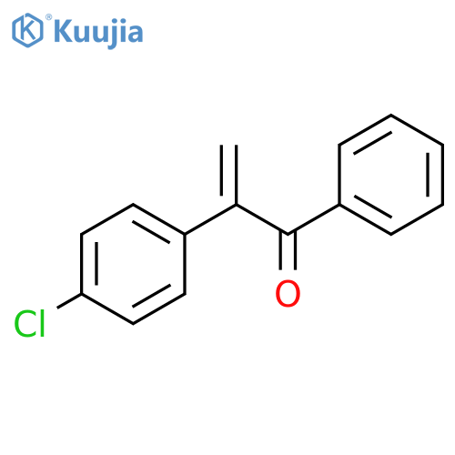 2-Propen-1-one, 2-(4-chlorophenyl)-1-phenyl- structure