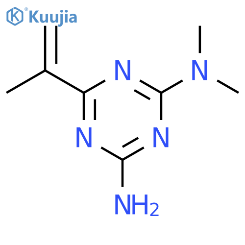 1,3,5-Triazine-2,4-diamine,N2,N2-dimethyl-6-(1-methylethenyl)- structure