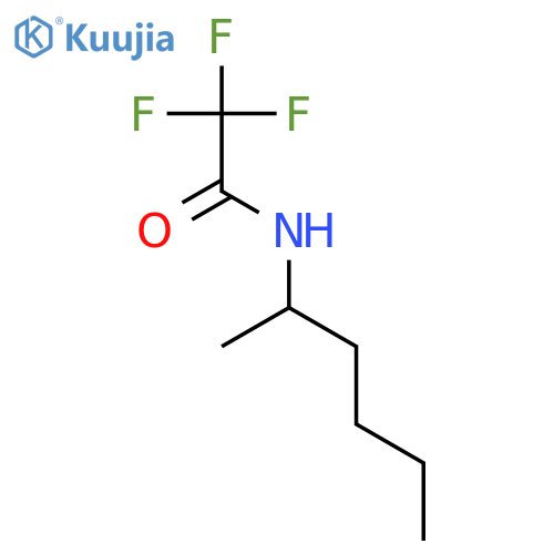 Acetamide, 2,2,2-trifluoro-N-(1-methylpentyl)- structure