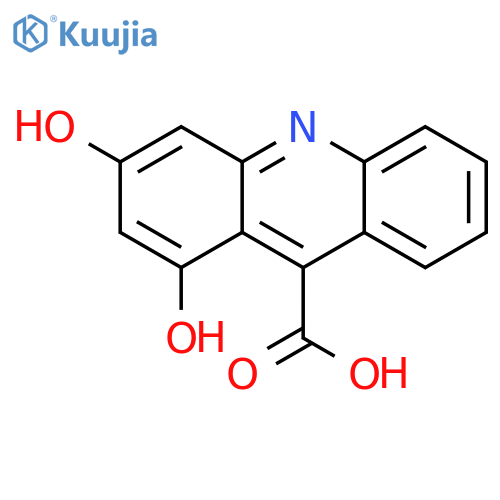 1,3-Dihydroxyacridine-9-carboxylic Acid structure