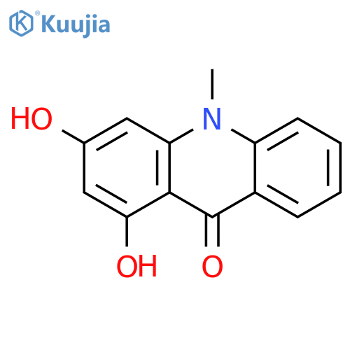9(10H)-Acridinone,1,3-dihydroxy-10-methyl- structure
