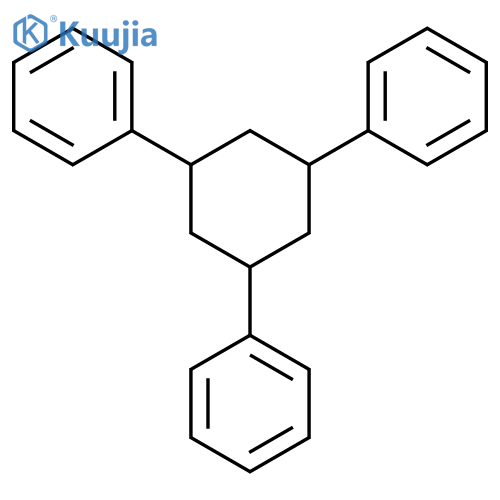 Benzene, 1,1',1''-[(1a,3a,5b)-1,3,5-cyclohexanetriyl]tris- (9CI) structure