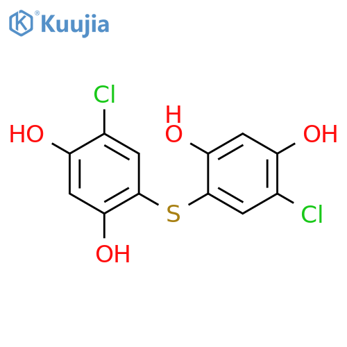 1,3-Benzenediol,4,4'-thiobis[6-chloro- structure