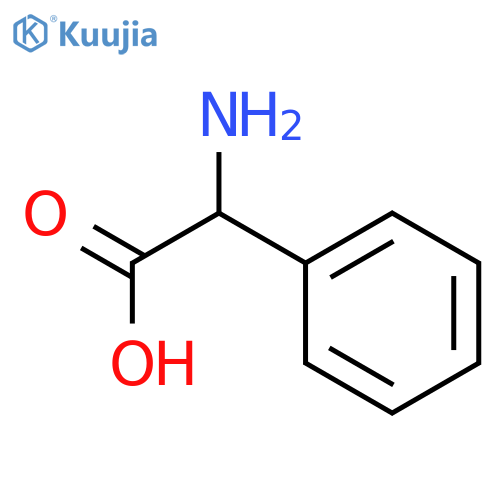 2-Amino-2-phenylacetic acid structure