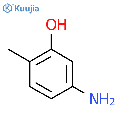 4-Amino-2-hydroxytoluene structure
