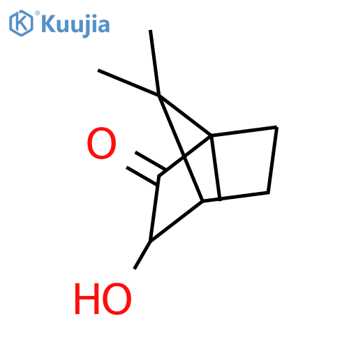 Bicyclo[2.2.1]heptan-2-one, 3-hydroxy-1,7,7-trimethyl-, (1R,3R,4S)- structure