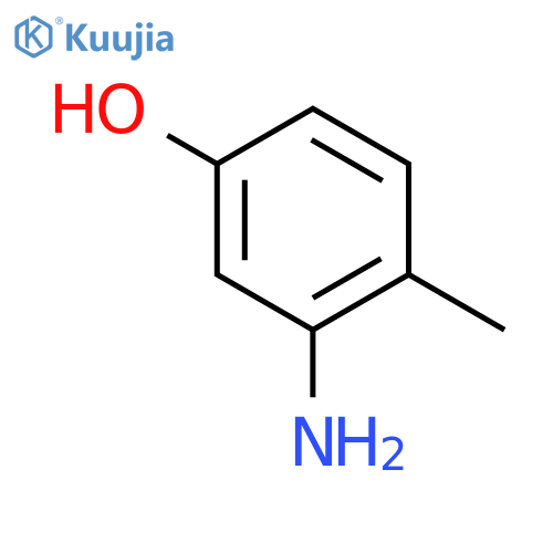 3-Amino-4-methylphenol structure