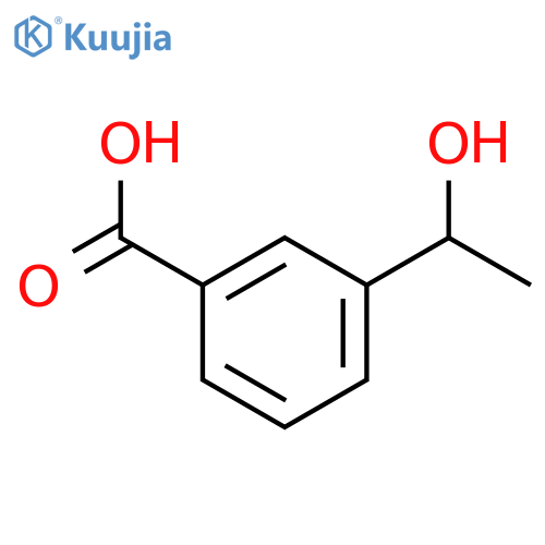 3-(1-Hydroxyethyl)benzoic Acid structure