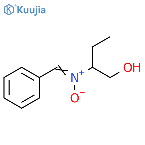 1-Butanol, 2-[oxido(phenylmethylene)amino]- structure