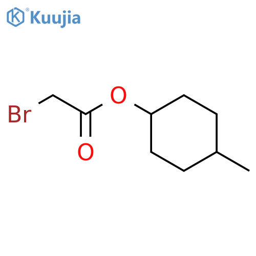 Aceticacid, 2-bromo-, 4-methylcyclohexyl ester structure