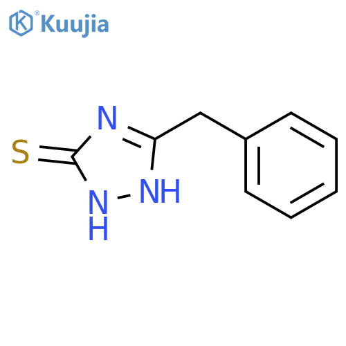 5-benzyl-2,3-dihydro-1H-1,2,4-triazole-3-thione structure