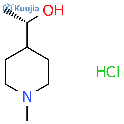 (1S)-1-(1-methylpiperidin-4-yl)ethan-1-ol hydrochloride structure