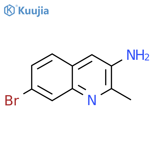7-Bromo-2-methylquinolin-3-amine structure
