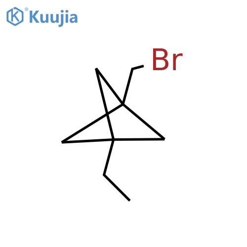 1-(Bromomethyl)-3-ethylbicyclo[1.1.1]pentane structure
