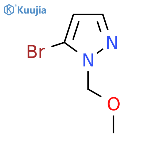 5-bromo-1-(methoxymethyl)-1H-pyrazole structure