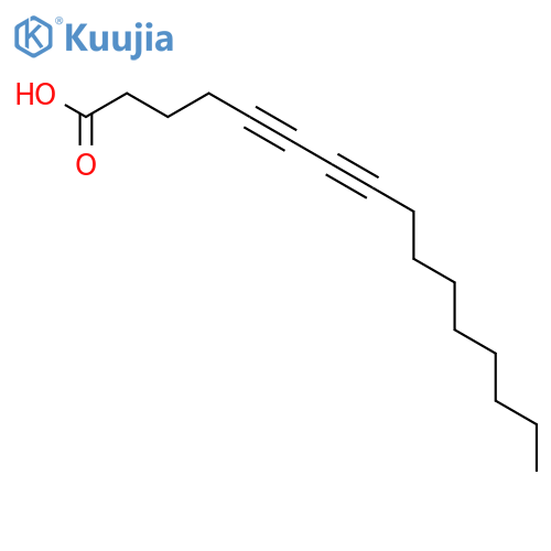 5,7-Hexadecadiynoic Acid structure