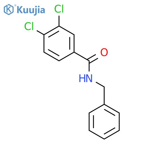 Benzamide,3,4-dichloro-N-(phenylmethyl)- structure