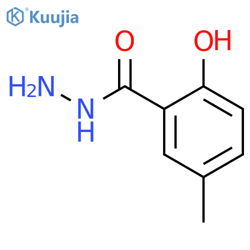 2-hydroxy-5-methylbenzohydrazide structure
