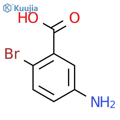 5-Amino-2-bromobenzoic acid structure