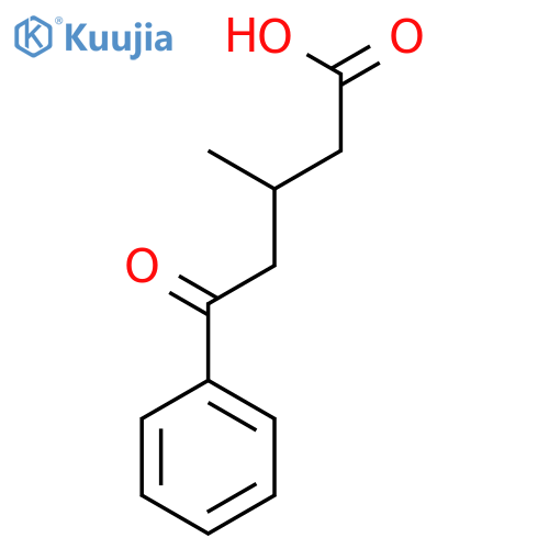 3-Methyl-5-oxo-5-phenylvaleric Acid structure