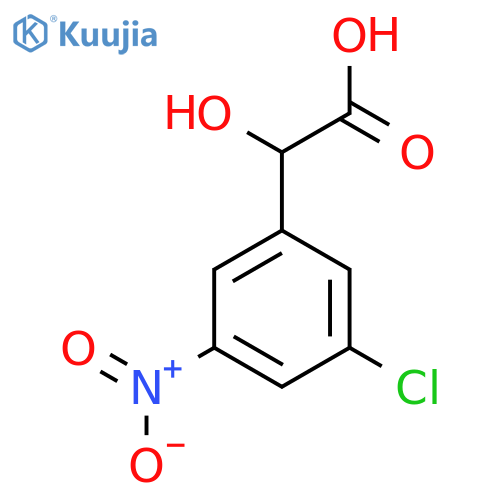 3-Chloro-5-nitromandelic acid structure